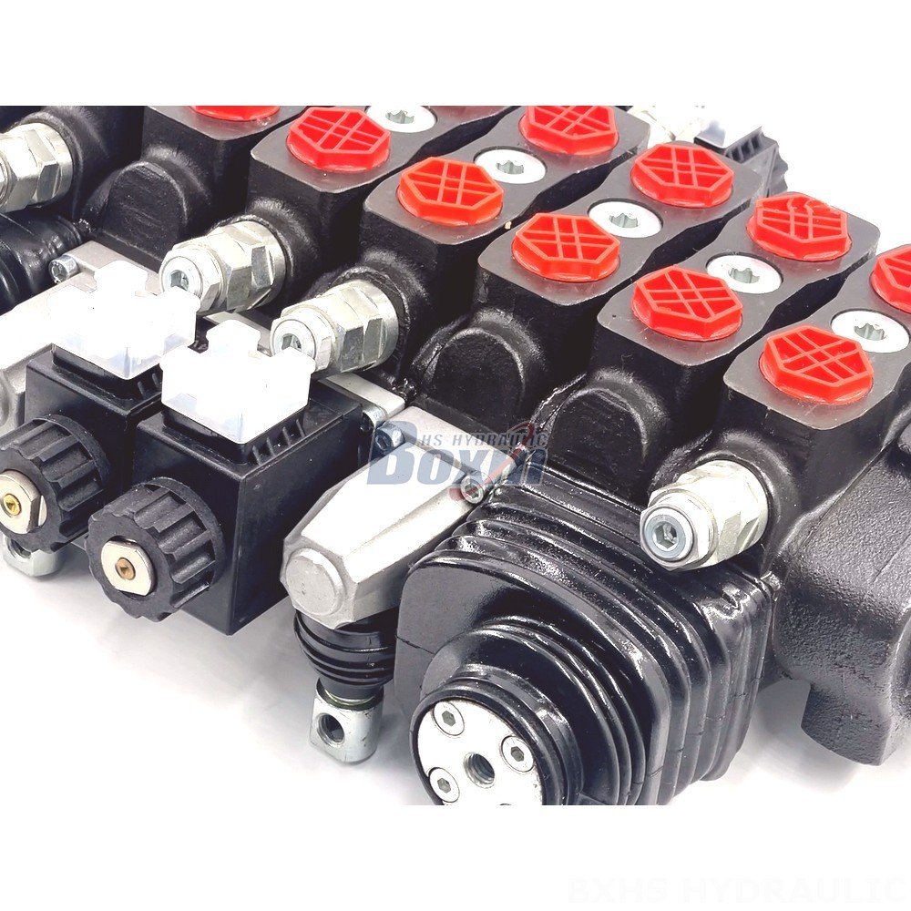 Factory Wholesale Supply: Manual 8 Spool Sectional Directional Valves | Global Distribution detail image